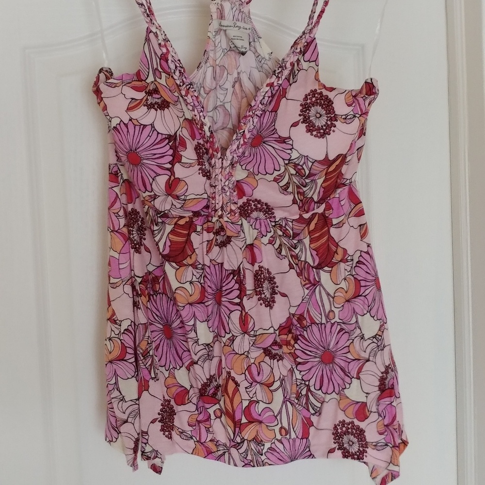 American Rag Beautiful pink dressy tank.